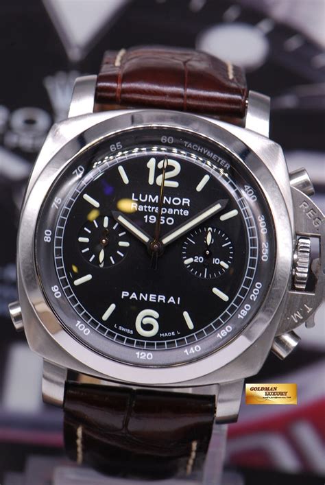 panerai 1950 rattrapante pam 213|Panerai Luminor 1950 Rattrapante PAM 213 Watch Straps .